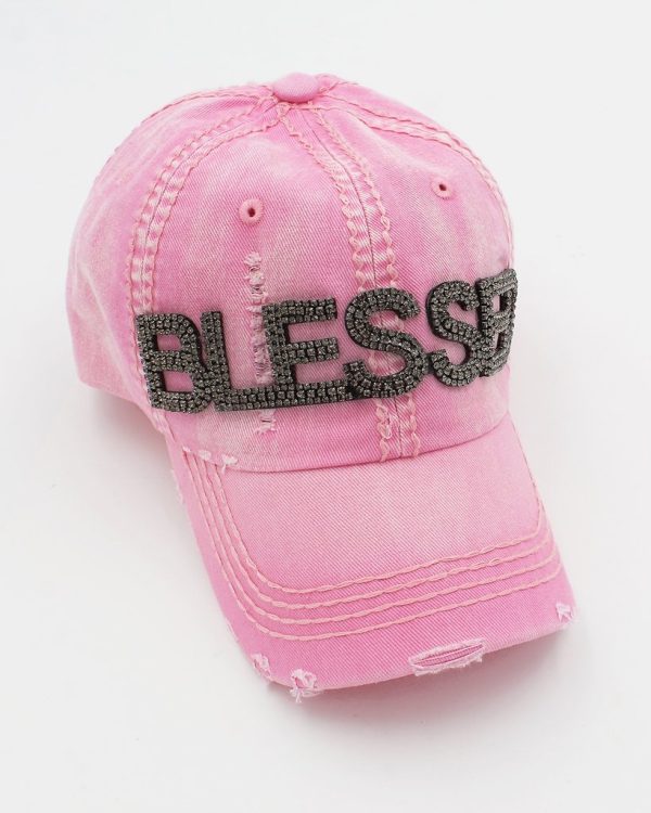 BONÉ IMPORTADO BLESSED PINK-0