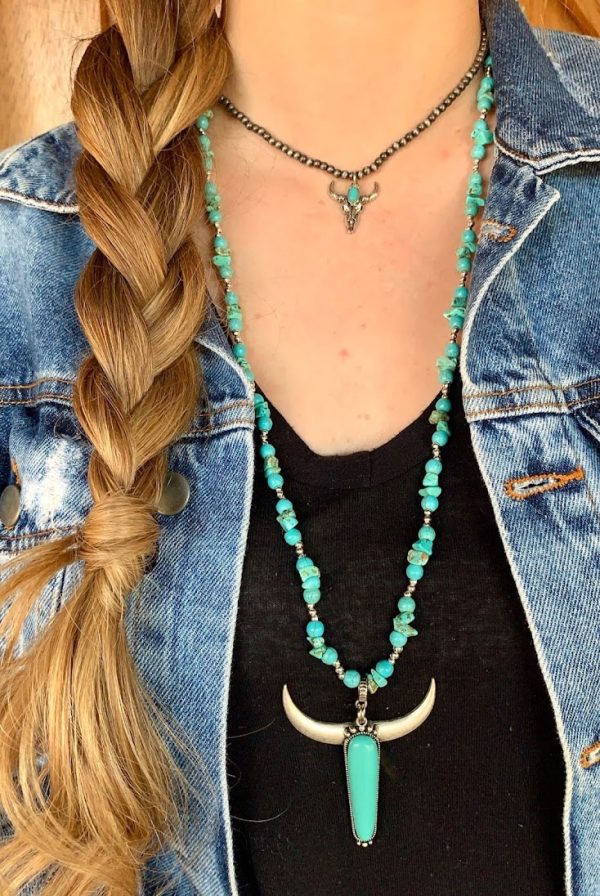 CHOKER WESTERN LONGHORN-3873