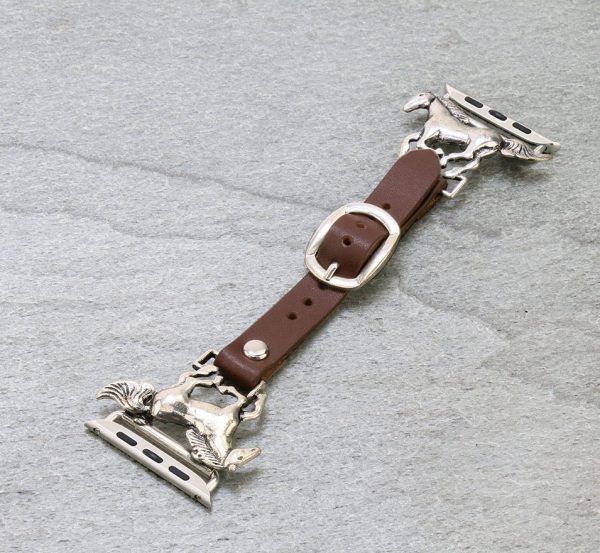 PULSEIRA APPLE WATCH COURO HORSE-0