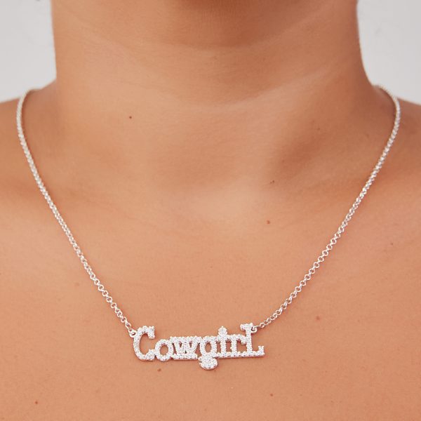 Colar cowgirl prata 925