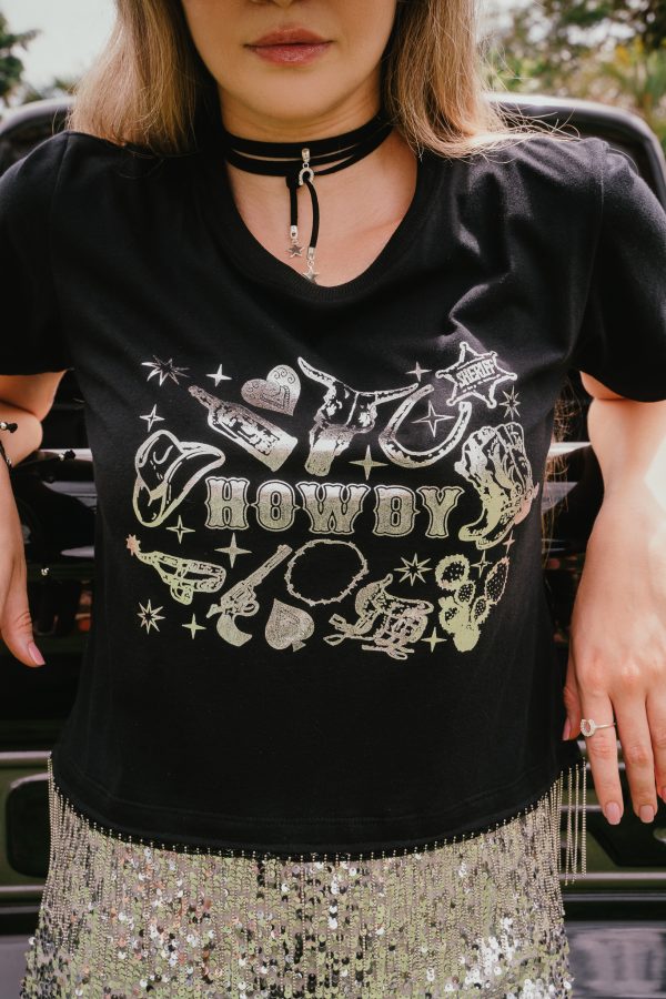 Cropped Franjas Howdy - Image 4