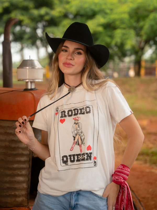 T-shirt Oversized Rodeo Queen