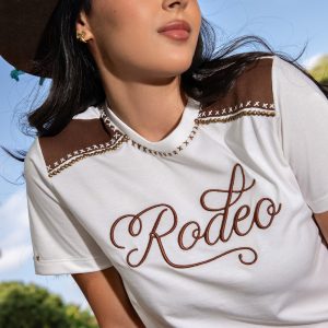 T-shirt Let's Rodeo