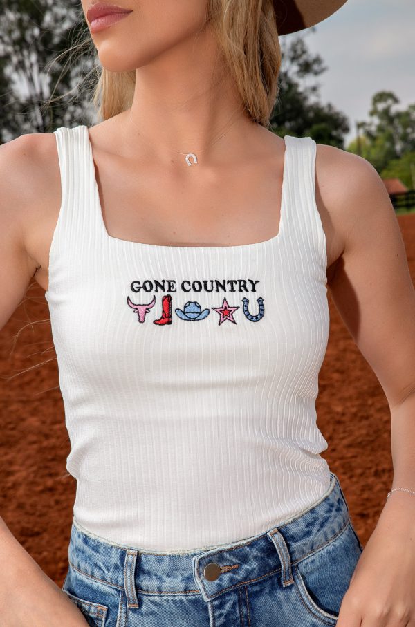 Regata Canelada Gone Country - Imagem 2