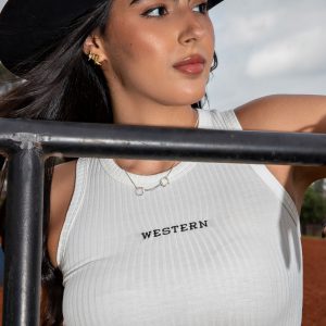 Regata Canelada Western Off White
