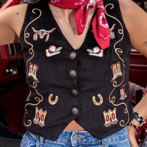 Colete Country Roads Black