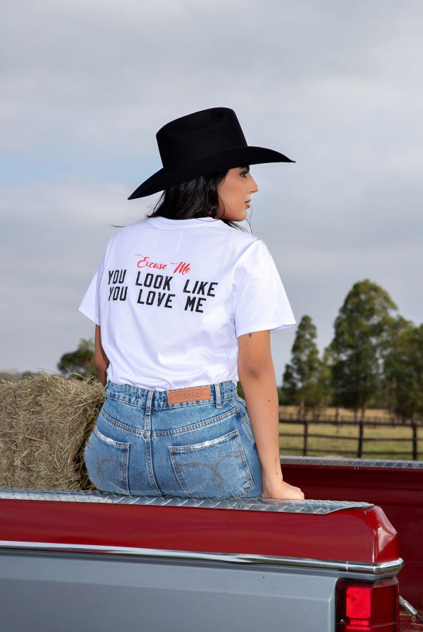 T-shirt Oversized Excuse Me - Imagem 2