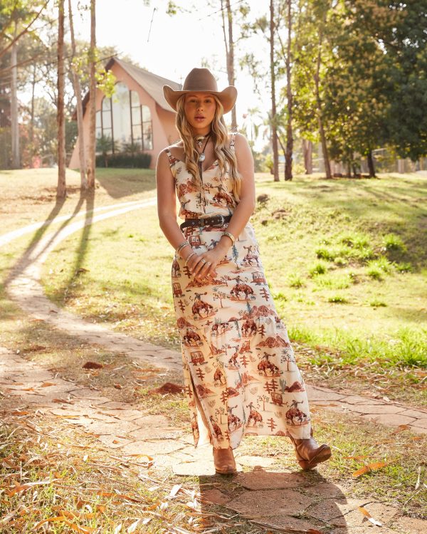 Vestido Longo Giddy Up - Imagem 5