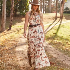 Vestido Longo Giddy Up