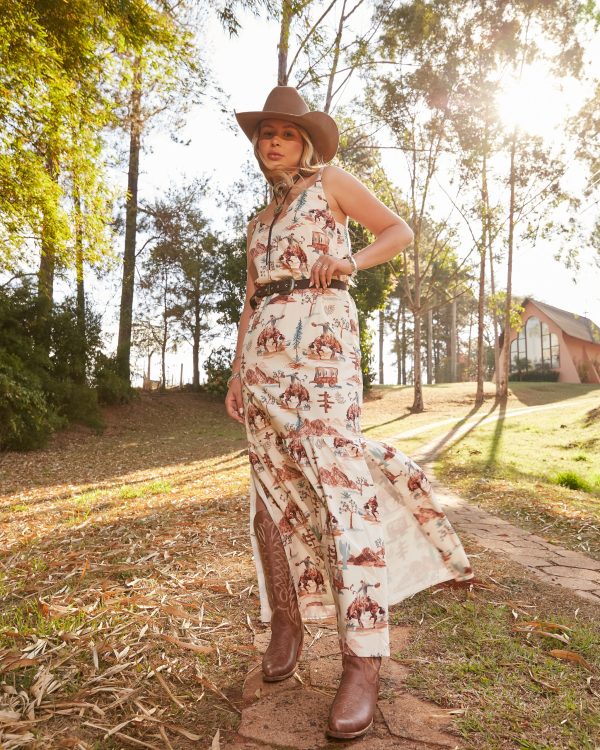 Vestido Longo Giddy Up - Imagem 4