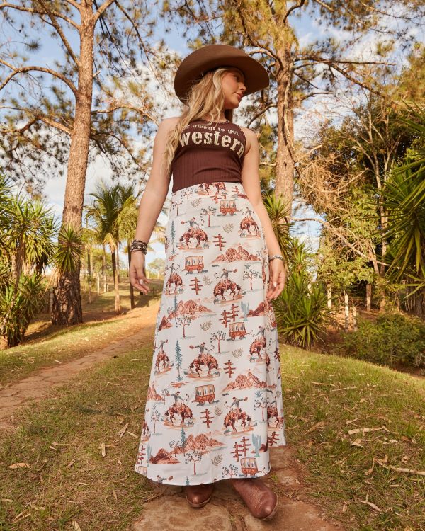 Saia Longa Giddy Up - Imagem 3