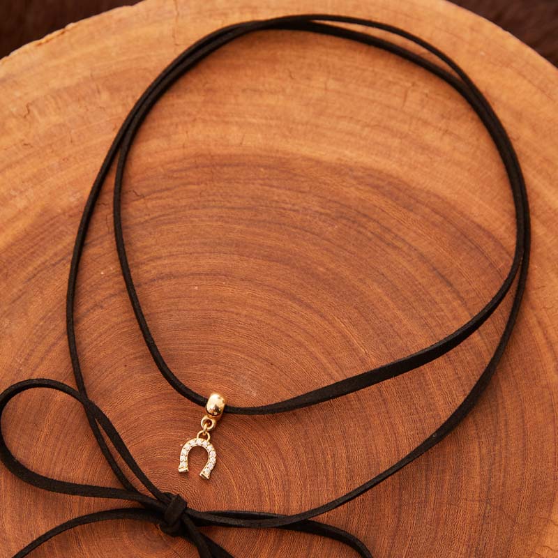 Choker Courinho Jolene Banho Ouro - Imagem 3