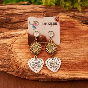 Brinco Gold Heart