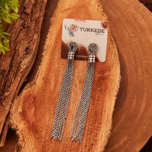 Brinco Silver Fringes