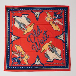 Lenço Old West Vermelho