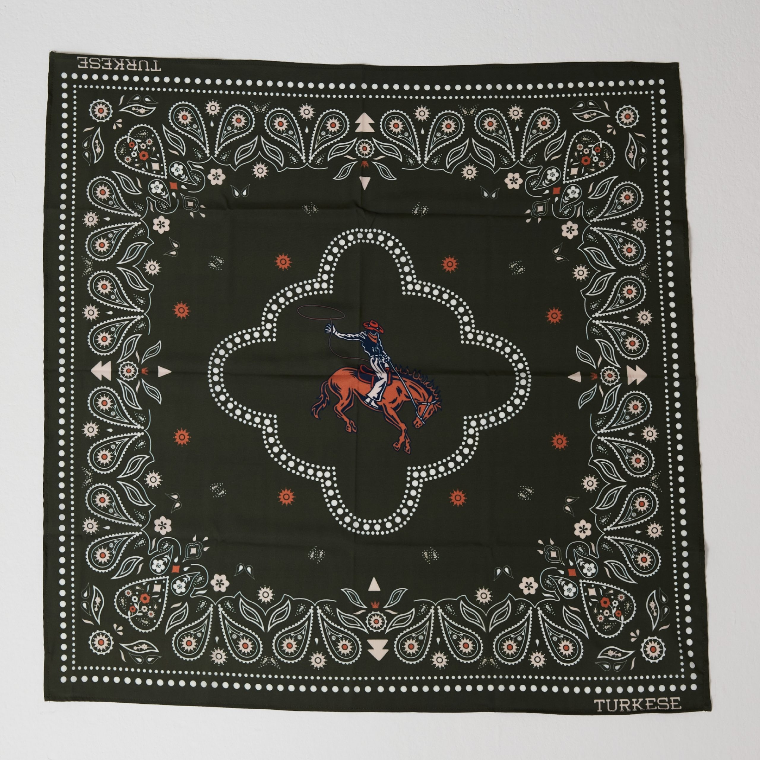 Lenço Cowboy Verde Militar