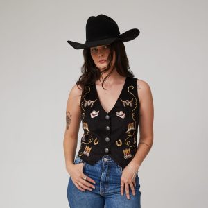 Colete Country Roads Black