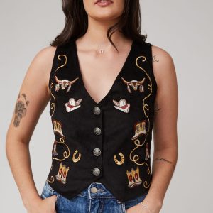 Colete Country Roads Black