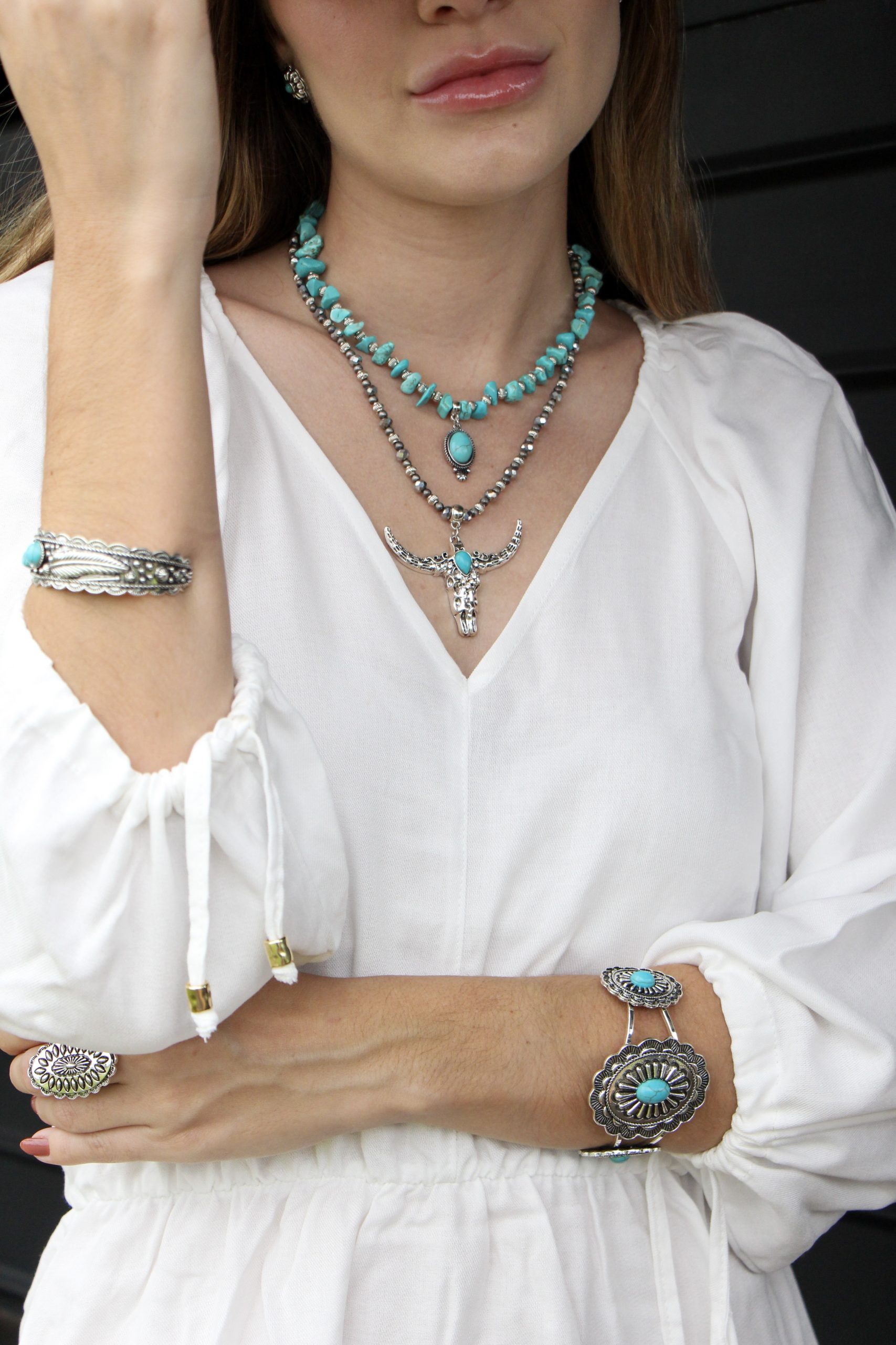 Conjunto de Colares Longhorn - Imagem 4