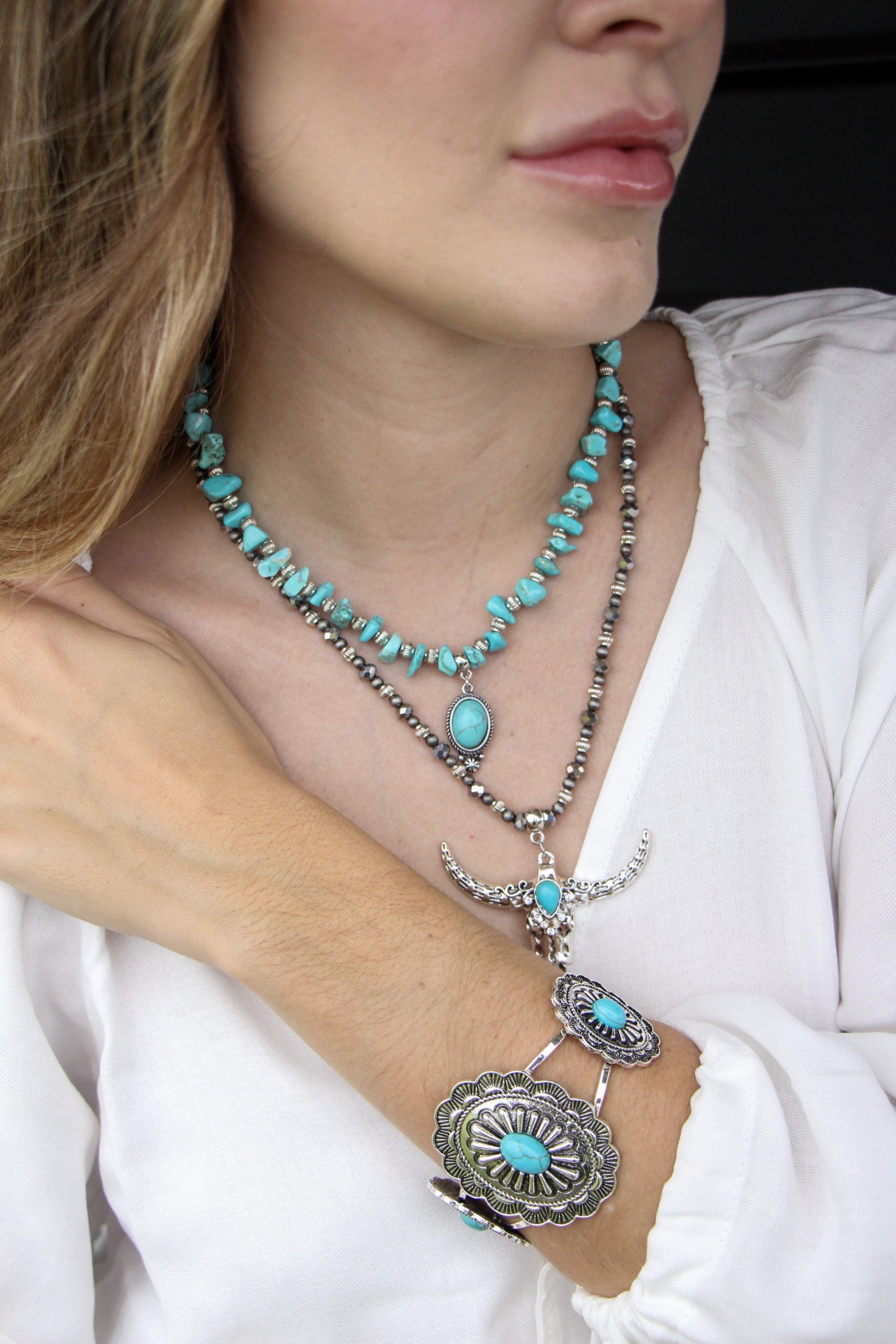 Conjunto de Colares Longhorn - Imagem 3